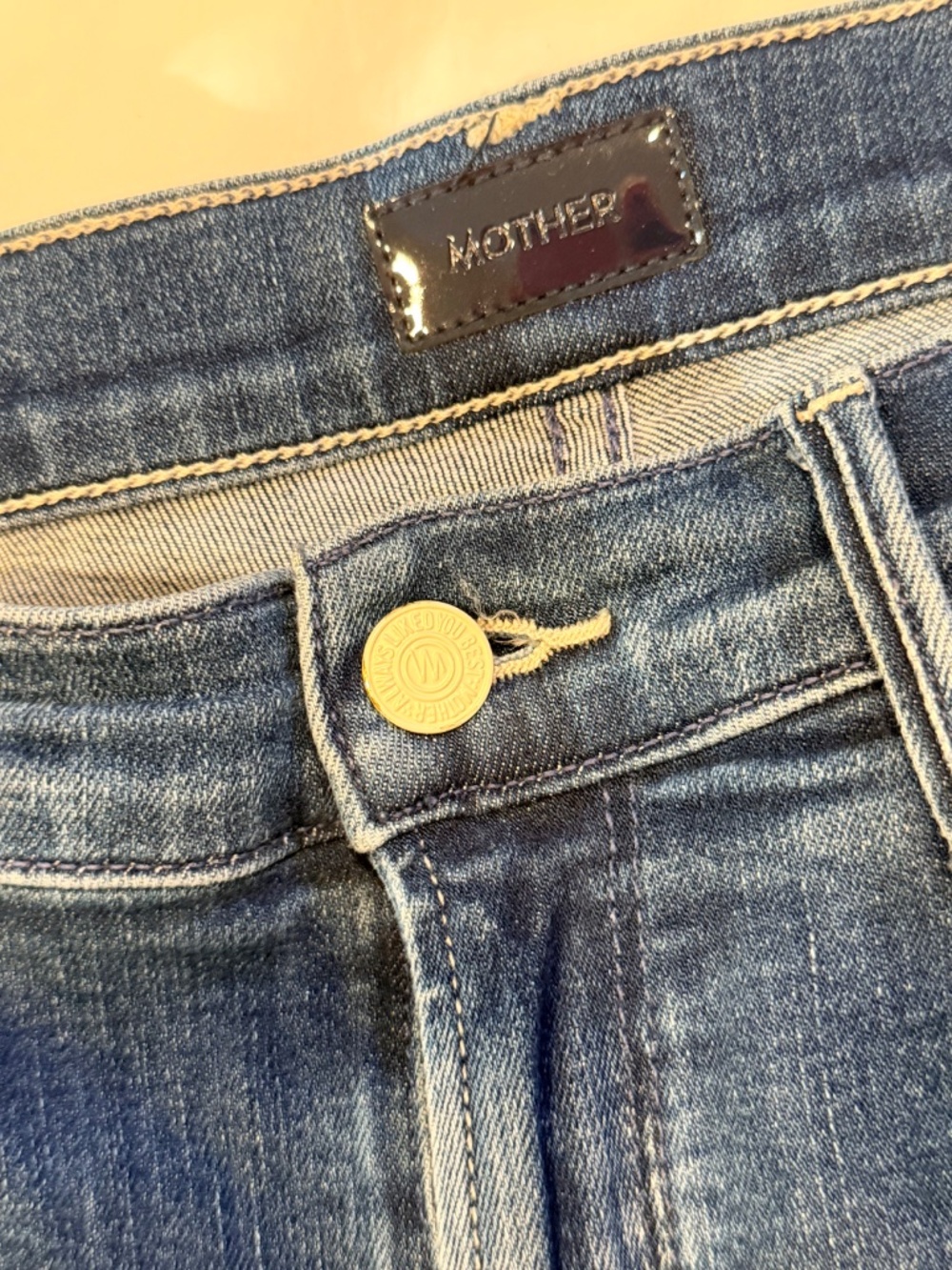 MOTHER Denim - Mid Rise Dazzler Ankle Fray - Size 29 - Picture 4 of 6